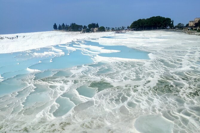 8 Day Turkey tour with flights with private option . Express Gold - Hierapolis and travertines: when the white cliffs become unforgettable
