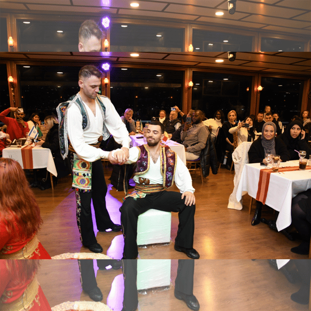 All Inclusive; Istanbul Bosphorus Dinner Cruise w/live shows - The Turkish Night show: belly dancers, henna, Romany folk, DJ, Asuk Masuk