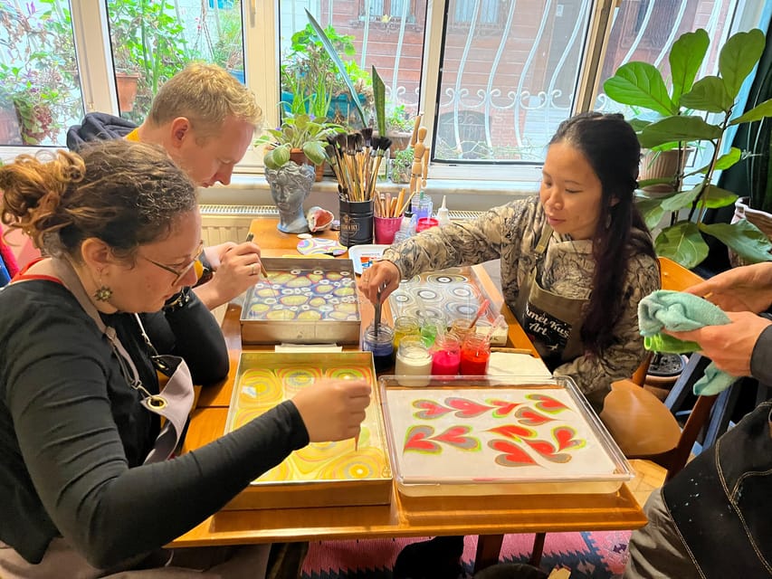 Authentic Turkish Art Marbling - Ebru - with Locals at Home - Key things to know before you go