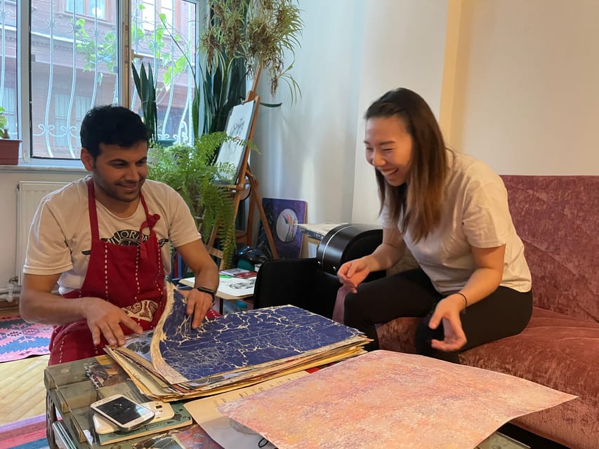 Authentic Turkish Art Marbling - Ebru - with Locals at Home - Should You Book This Ebru Workshop at Home?