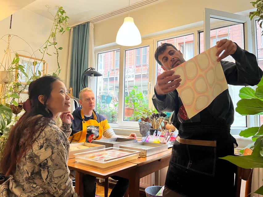 Authentic Turkish Art Marbling - Ebru - with Locals at Home - Why Ebru Marbling Works So Well in a Home Workshop
