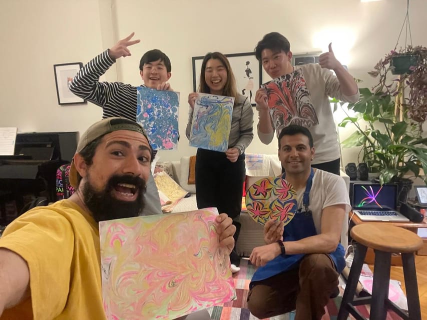 Authentic Turkish Art Marbling - Ebru - with Locals at Home - Price and Time: Is $57 Worth 1.5 Hours of Work in Istanbul?