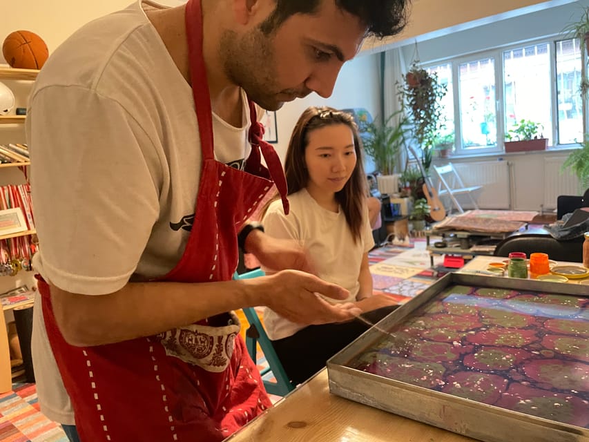 Authentic Turkish Art Marbling - Ebru - with Locals at Home - What to Expect During the 1.5-Hour Session