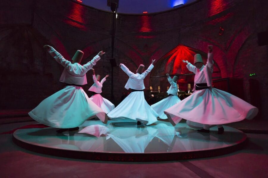 Authentic Whirling Dervish Ceremony, A Mystical Experience - English guide support: what you get from the host/greeter