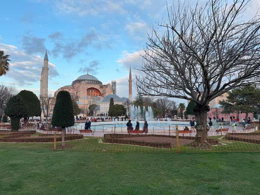 Basilica Cistern, Hagia Sophia, Blue Mosque & Topkapi Palace - The Best-Value Route: German Fountain to Topkapi Palace