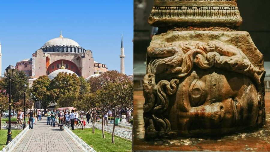 Basilica Cistern & Hagia Sophia with Optional Topkapi Palace - Basilica Cistern: the “6th-century cooling system” you’ll want to linger in