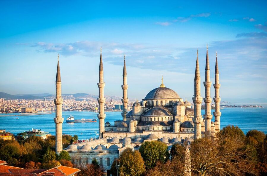 Blue Mosque, Basilica Cistern, Grand Bazaar Guided Tour - Blue Mosque and Sultanahmet Mosque area: what you’ll get in 45 minutes