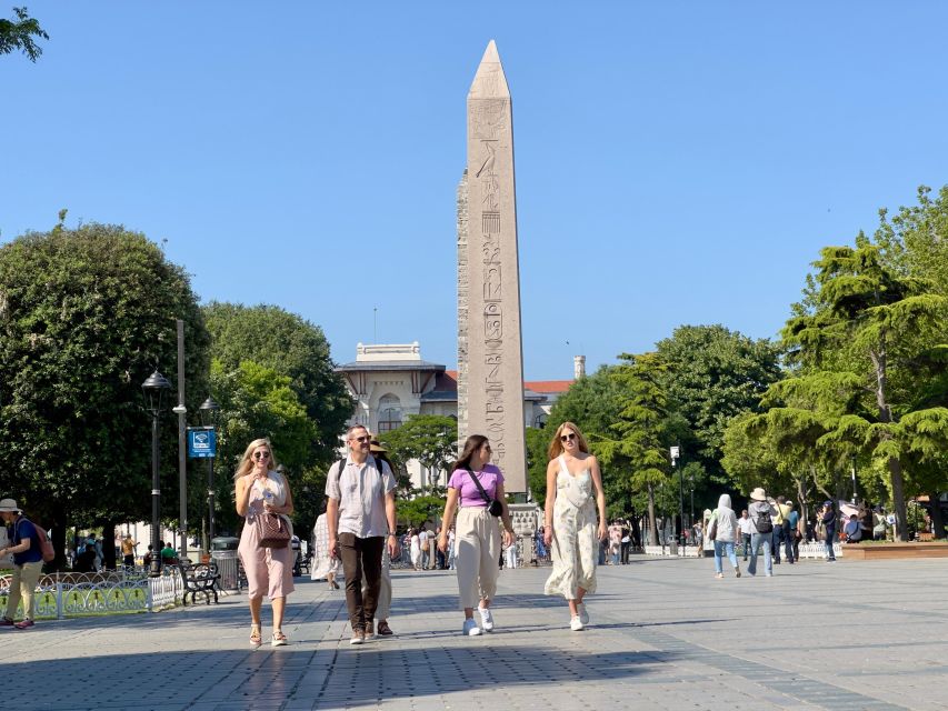 Blue Mosque, Basilica Cistern, Grand Bazaar Guided Tour - Hagia Sophia quick look and strategic photo stops
