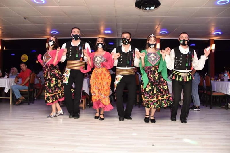 Bosphorus Dinner Cruise & Turkish Night with Live Shows - Weather, cold terrace wind, and where you’ll want to stand