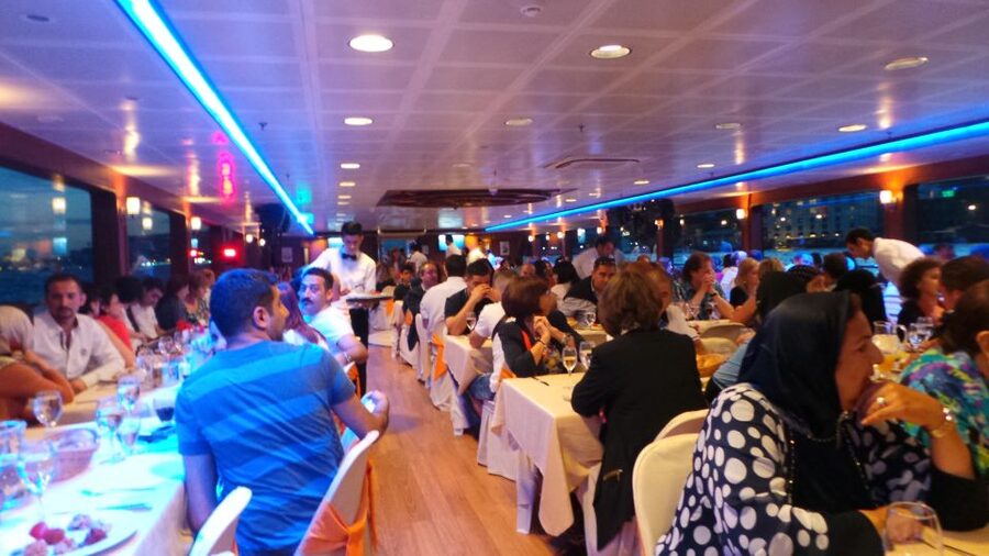 Bosphorus Dinner Cruise with Live Performances Experience - Getting picked up and finding your port by 8:45 PM