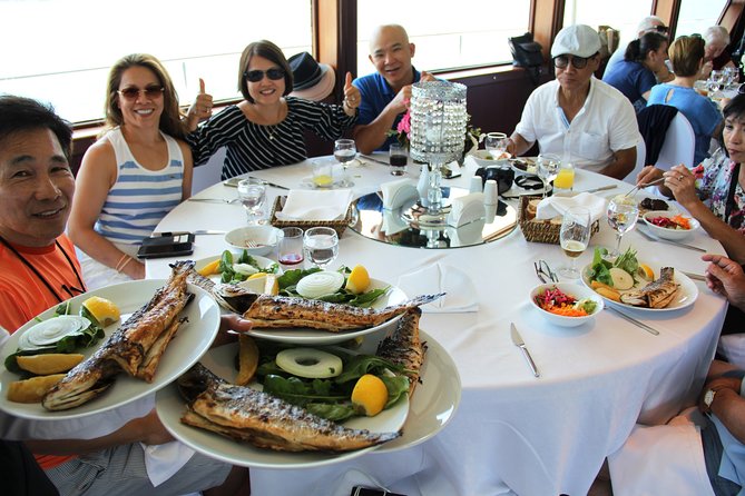 Bosphorus Luxury Lunch Cruise & Black Sea Swimming Experience - Fortresses and royal summer palaces: why the guide’s stops matter