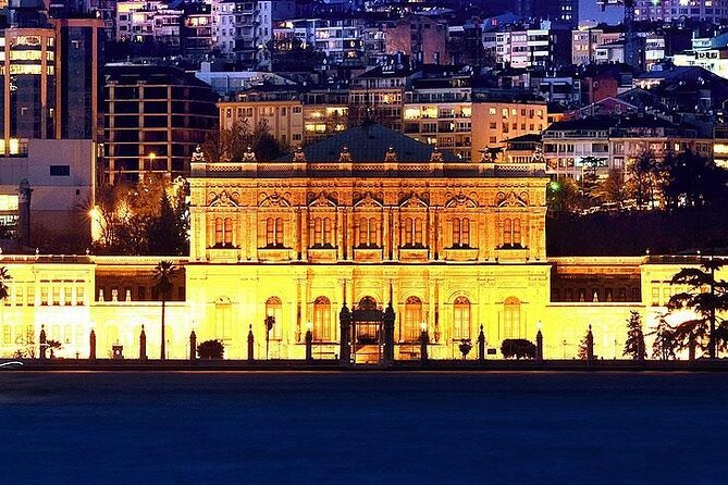 Bosphorus Night Cruise on the Luxury Yacht - Çırağan Palace and the marble facade story