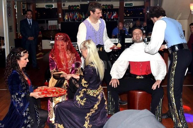 Bosphorus Night Cruise with Dinner, Shows and Party - The Dinner Plan: Turkish Mezze Starter and Main Choices