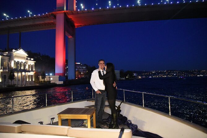 Bosphorus Night Cruise with Luxury Yacht - Bosphorus at Night: Europe Meets Asia, Up Close