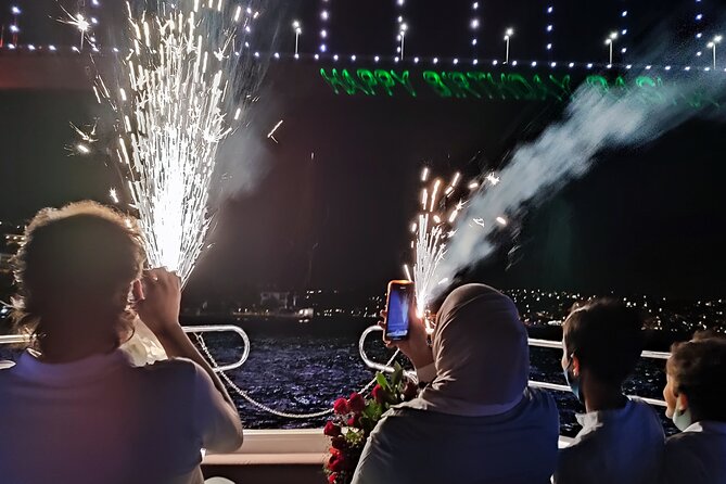 Bosphorus Night Cruise with Luxury Yacht - Dolmabahçe Palace Waterfront: Classic Power, Lit Up