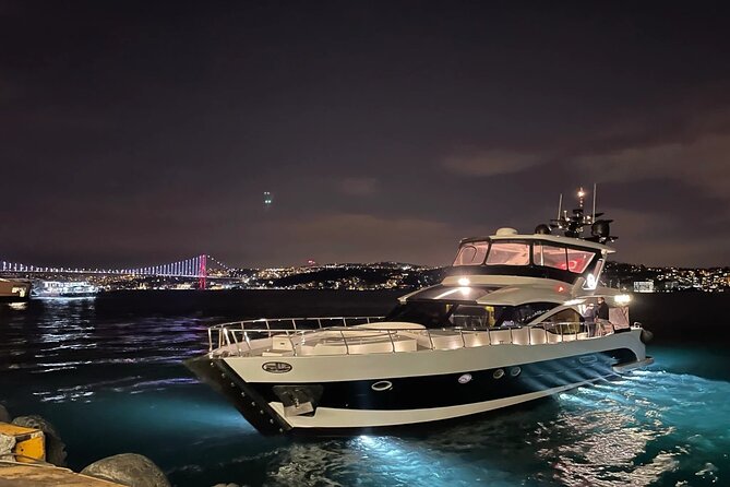Bosphorus Night Cruise with Luxury Yacht - Starting at Ömer Avni: Easy Dock Access, Simple Flow