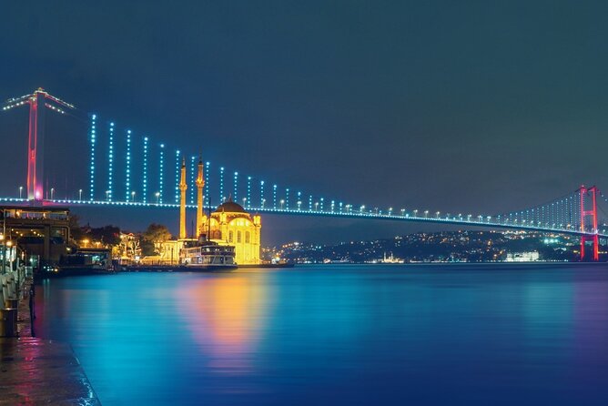 Bosphorus Night Lights: Guided Cruise With Tea and Cookies - Finding the Ride: Meeting Point and Easy Getting There