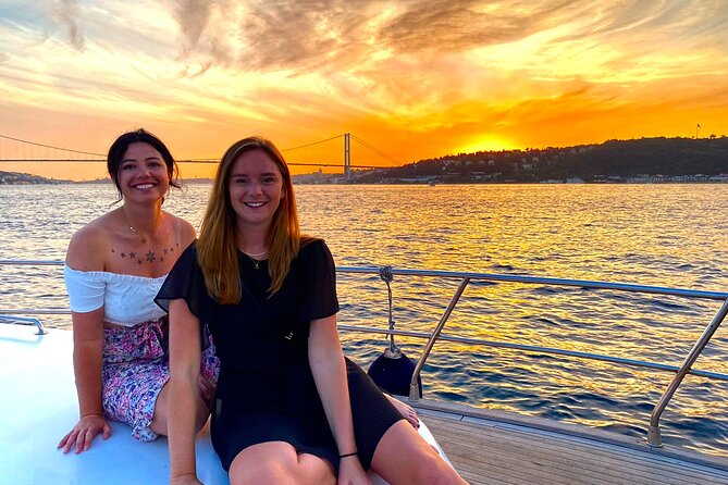 Bosphorus Sunset Yacht Cruise with Snacks and Live Guide - Onboard comfort: decks, music, blankets, and sway
