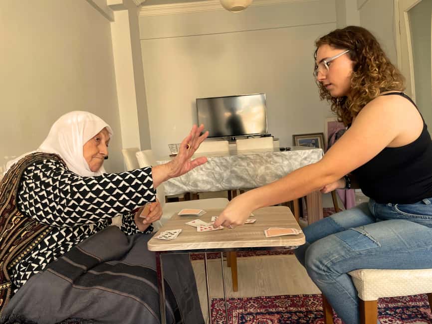 Card Game and Afternoon Turkish Tea with Local Grandma - The Coziest Part: Turkish Tea Time at a Real Family Table