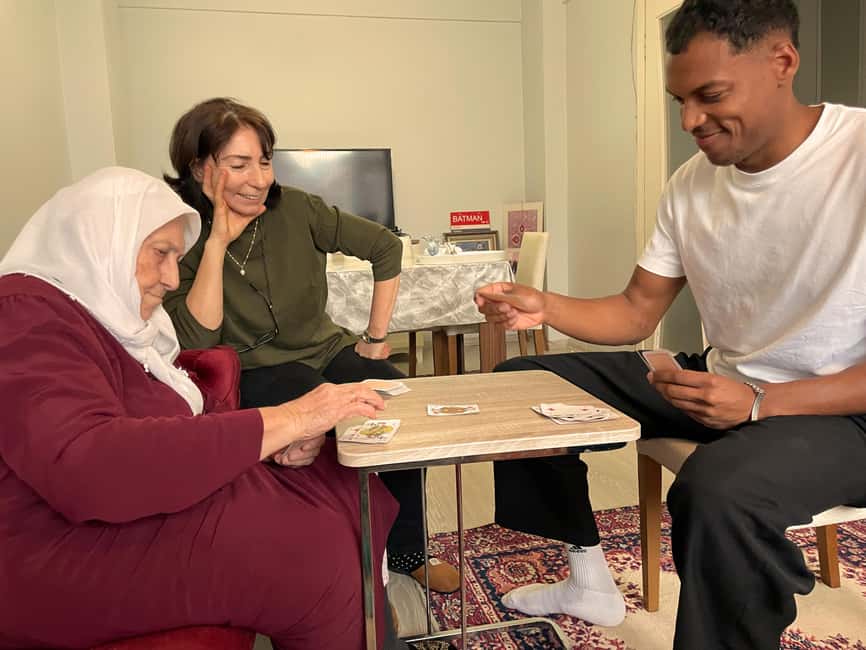 Card Game and Afternoon Turkish Tea with Local Grandma - The Card Game Moment: Learning by Doing (and Getting Teased)