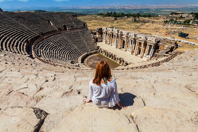 Ephesus and Pamukkale Tours 2 Days 1 Night from Istanbul by plane - Pamukkale thermal terraces: the white “cotton castle” effect