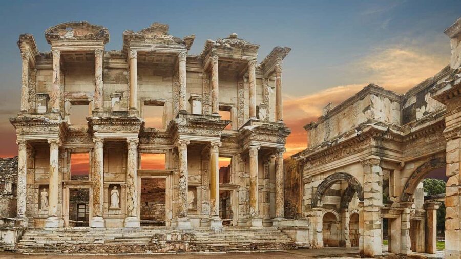 Ephesus and Virgin Mary Day Trip by Plane from Istanbul - Library of Celsus to the Great Theater: the Moments That Stick