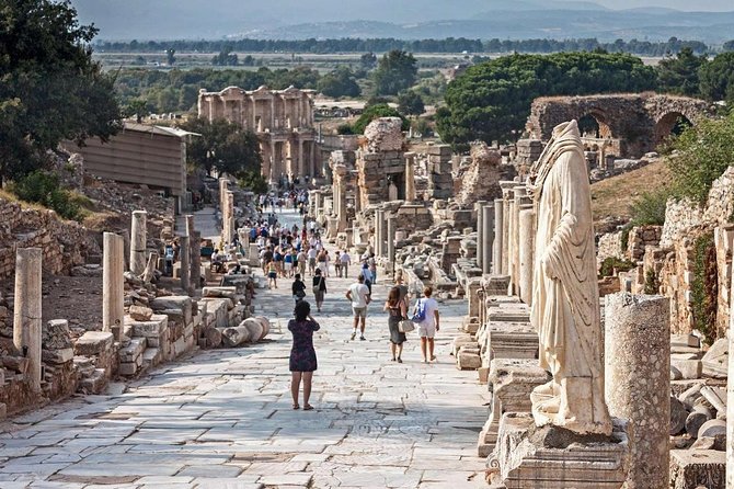 Escorted 10 Days Tour of Istanbul, Cappadocia, Ephesus and Pamukkale - Ephesus day: theatre, baths, Celsus, and the scale shock