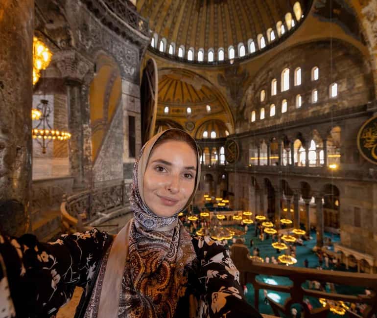 Flexible Combo: Hagia Sophia, Topkapi, Basilica, Blue Mosque - Hagia Sophia (60 Minutes): How the Stories Make the Architecture Click