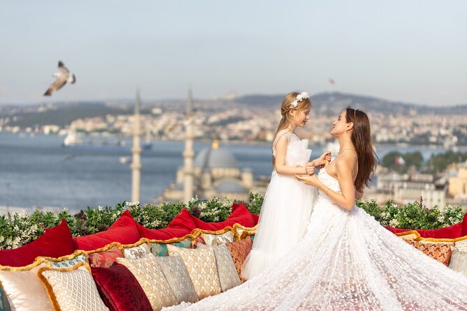 Flying Dress Photography on an Iconic Rooftop in Istanbul - Key things to know before you book