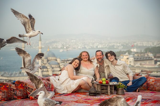 Flying Dress Photography on an Iconic Rooftop in Istanbul - Tea or coffee after the shoot: the calm reset you didn’t know you needed