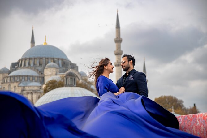 Flying Dress Photography on an Iconic Rooftop in Istanbul - Price and what to budget: $128.22 plus rooftop and dress costs