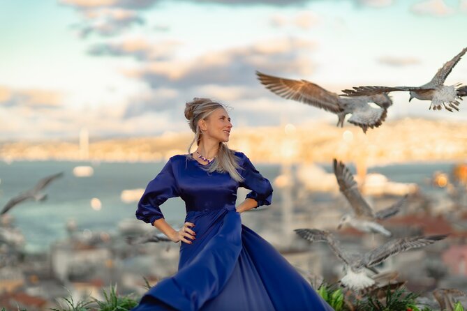 Flying Dress Photography on an Iconic Rooftop in Istanbul - Meeting point area: how to arrive without drama