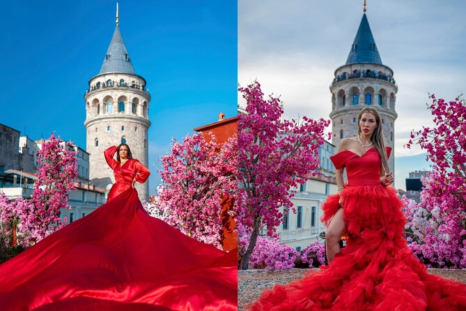 Flying Dress Rooftop Photoshoot in Istanbul (2Concepts, 1dress) - Practicalities: Meeting Point, Getting There, and Timing