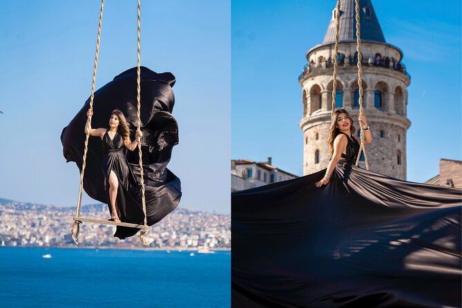Flying Dress Rooftop Photoshoot in Istanbul (2Concepts, 1dress) - What I’d Do Differently Based on Real Feedback