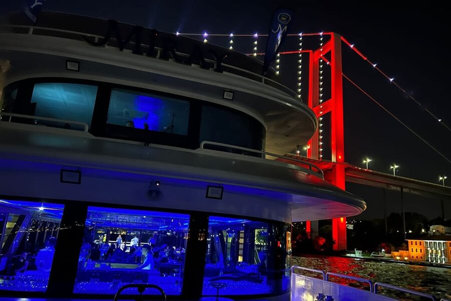 From Istanbul: Bosphorus Dinner Cruise Tavern & World Show - The Entertainment: A DJ-Led Night of East and West Dance