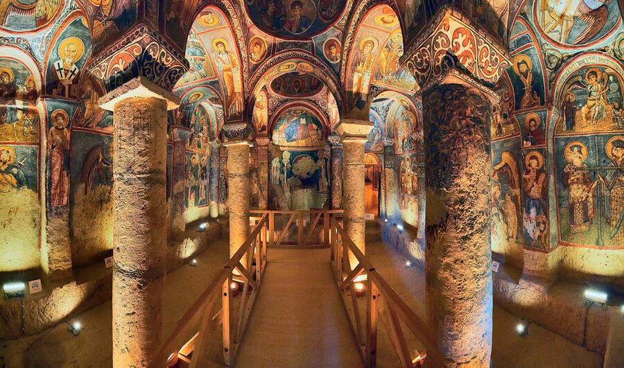 From Istanbul: Cappadocia Day Trip w/Flight - Goreme Open Air Museum: Nine Churches in One UNESCO Complex