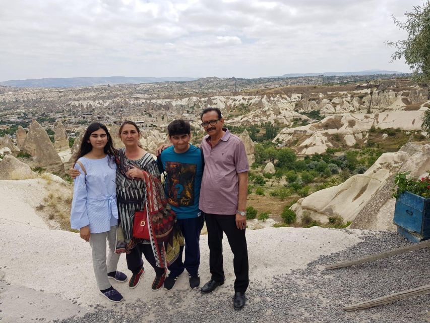 From Istanbul: Day Trip to Cappadocia with Flight & Lunch - Fairy chimneys from Goreme Panorama: the classic view, timed into the route