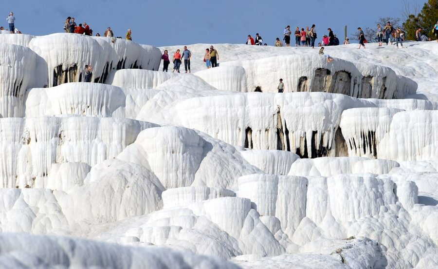 From Istanbul: Pamukkale Day Trip without Flights - The amphitheater, necropolis, Temple of Apollo: how to enjoy each stop