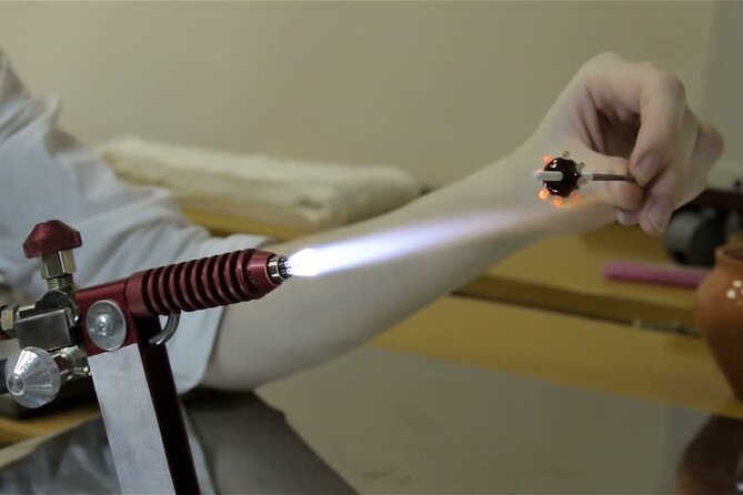 Glass Melting and Shaping with Flame with the Senior Glass Master - Turning It Into Jewelry (and a Gift You’ll Actually Want to Keep)