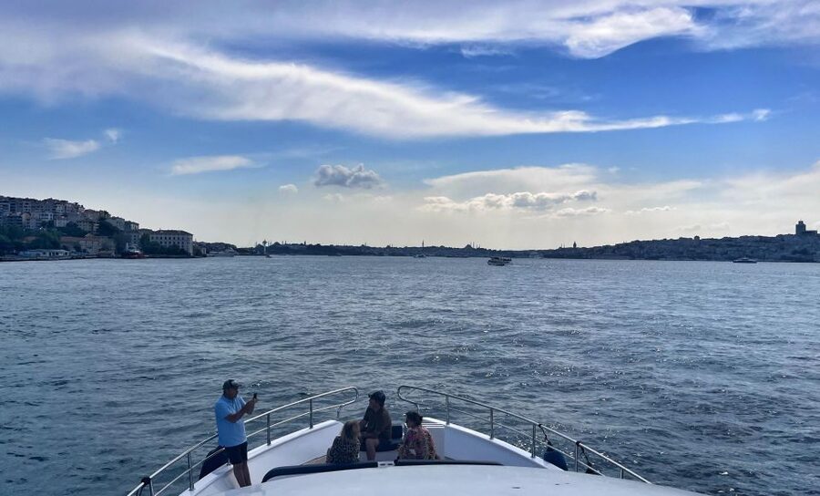 Guided Dolmabahce Palace Tour with Bosphorus Sunset Cruise - 2.5-hour Bosphorus sunset cruise on a 25-meter luxury yacht