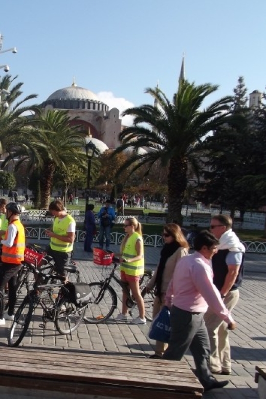 Istanbul 3-Hour Old City Tour by Bicycle - Hippodrome: the big arena you can understand from the outside