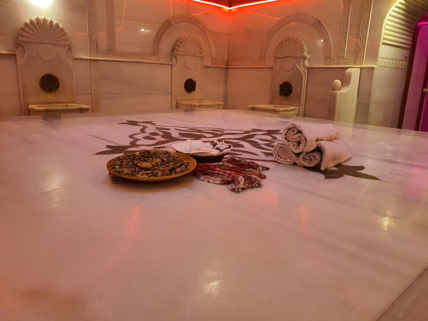 Istanbul: Acemoglu Historical Hammam Entry Ticket - Coffee and comfort: included drinks, and a small reality check