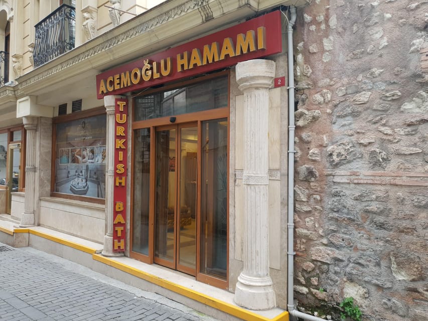 Istanbul: Acemoglu Historical Hammam Entry Ticket - Where to go: how to reach Acemoglu Hammam fast