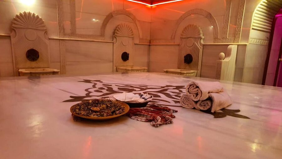 Istanbul: Acemoglu Historical Turkish Bath w/Private Options - Clay mask, kese scrub, and foam wash: the main event