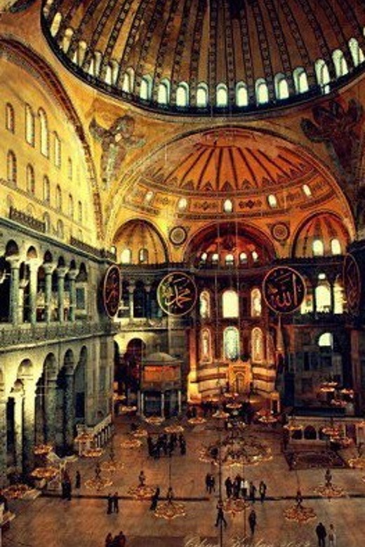 Istanbul: Ancient Town of Constantinople Guided Tour - Hagia Sophia: Justinian’s statement in stone and light