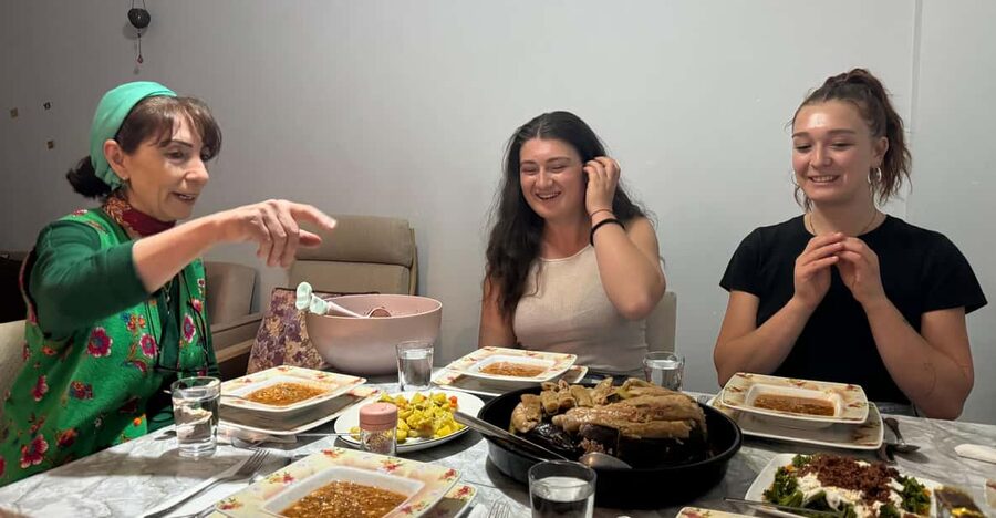 Istanbul Authentic Turkish Family Dinner with Eastern Family - What you’ll eat: dolma, karnıyarık, and carrot-yogurt meze