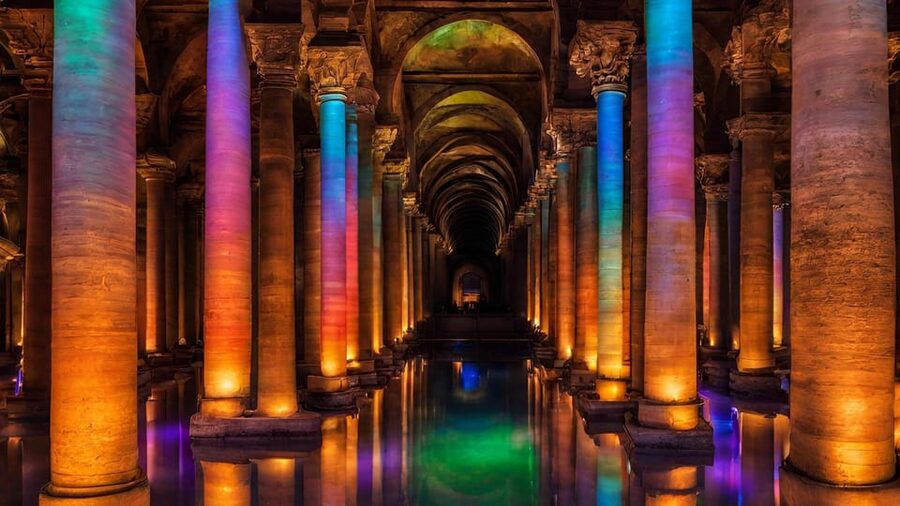 Istanbul: Basilica Cistern Tour, Discovering Medusa - The Medusa angle: more than a name on a postcard