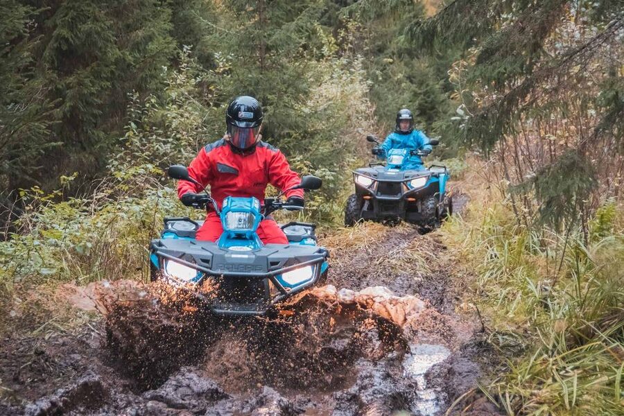 Istanbul: Belgrad Forest ATV Tour with Ziplining Option - The ATV ride in Belgrad Forest: bumpy tracks and real nature breaks