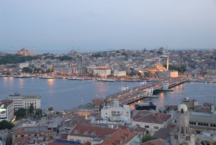 Istanbul: Bosphorus and Golden Horn Sightseeing Boat Tour - Golden Horn shores: mosques, churches, castles, and shoreline variety