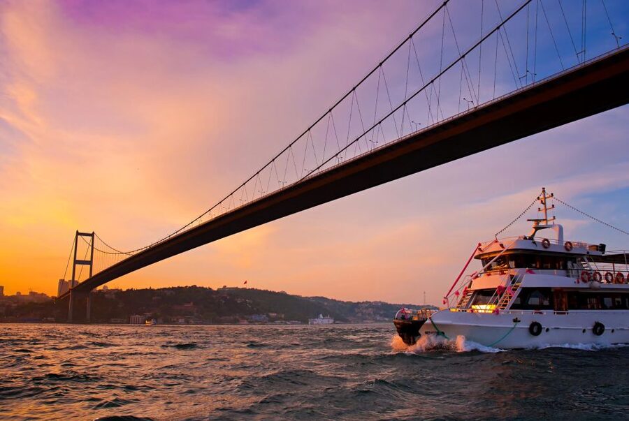 Istanbul: Bosphorus Boat Tour and Two Continents with Lunch - Beylerbeyi Palace on the Asian side: Ottoman summer mood